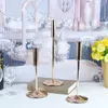 Dekorationshuvuden Metal Candlestick Holders Stands Wedding Table Centerpieces Flower Vases Road Party Decoration IMake221