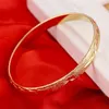 Bangle Dubai 64mm 8mm Jóias Africanas de Ouro Etiópia Bollelet para Mulheres Giftbangle