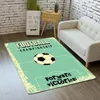 Tapis de chambre à coucher tapis de foot