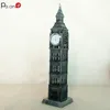 Advanced Alloy London Big Ben с столом стола с часами, украшение британски