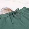 ヒロックコットンの寝室の女性パジャマは襟のスーツを下にします。