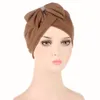 Turban à nœud papillon pour femmes, couvre-chef extensible avec diamants, Bonnet pour perte de cheveux, couvre-chef contre le Cancer, foulard musulman, nouvelle collection 2022