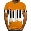 Мужские футболки 3D-черепа футболка панк-футболка мужская печать повседневная футболка o nece hip hop Щерожня с коротким рукавом xxs-6xlmen's