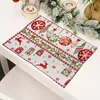 Party Decoration Christmas Decorations Knitted Cloth Placemats Creative Tablecloths Elderly Tree Supplies