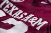 NC202 Texas AM Aggies 2020 Jersey de futebol da faculdade da NCAA Nome com força com número de alta qualidade envio rápido