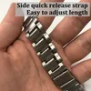 luxury Women Stainless Steel Slim Straps Bracelet For Apple watch Ultra 49mm Band 40mm 38mm 42mm 41 45mm for iWatch 8 SE/6/5 7 Fashion Metal Lady Thin Strap