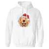 Felpe con cappuccio da uomo Felpe con cappuccio Mens Christmas Dogs Moda casual Felpa Outwear Abbigliamento standard Top 2022 Arrivo Hip Hop