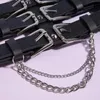 Cinture Donna Sexy Giarrettiere Cuoio Corpo Bondage Cage Sculpting Harness Cintura Cinghie Bretelle Goth Style M6CDBelts Smal22