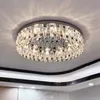 Kolye lambaları Kristal LED Tavan Işık Dekorasyon Oturma Odası Yatak Odası LED CEIL CHANDALIER Modern Lüks Le Dround Cristal Lamba