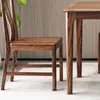 Dining Room Furniture Modern minimalist ebony solid wood dining table