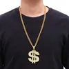 Łańcuchy Hip Hop Złoty Kolor Duża akrylowa masła łańcuchowa naszyjnik dla mężczyzn Punk duży duży plastikowy łącze Men039s Biżuteria 20224439592