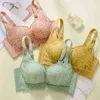 Sans Jante Tube Top Soutien-Gorge Doux Et Confortable Petit Sein Sexy Couleur Unie Emballé Poitrine Fille Collectée Sous-Vêtements Anti-Sommeil L220726