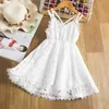 Girl's Dresses Bear Leader Summer Lace Princess Dress Kids Girls Flower Baby Party Wedding Children Clothes Casual DressGirl's