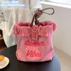 Ventes d'usine dames sacs à bandoulière en cuir romantique doux gland sac fourre-tout léger résistant à l'usure toile sac à main grande capacité couture mode sac à dos