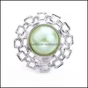 Charms Candy Colors Acrylic Snap Button Women Jewelry Findings 18Mm Metal Snaps Buttons Diy Bracelet Jewellery Wholesale Carshop2006 Dh2K3