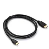 10PCS/LOT 1.5m mini HD male to HDTV male Cable 1080p High Speed Adapter for Camera Monitor Projector Notebook TV