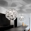 Pendellampor lukloy modernt hopplamplig lampor aryl ljuskrona loft hängande kök ljus fixtur vardagsrum hanglamp mj1117 förlenande