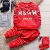 Toddler Baby Sets Designer Roupas Camista e calça Sportswear Kids Roupfits de outono de 1 a 4 anos