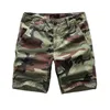 Shorts pour hommes Camouflage Cargo hommes décontracté Boardshorts densité coton militaire armée Style tactique homme vêtements hommes Drak22