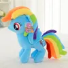 Fábrica al por mayor 6 diseños 20 cm nuevo pony peluche dibujos animados animación película y televisión periférico muñeca niños regalos