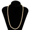 Steampunk Ball Perlen Ketten Halskette Trendy CCB Plastik -Choker 57cm Goth Perlen Halsketten Collier Femme Bijoux2220272