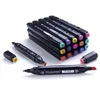 30 Anime Skin Markers for sketching colors a set of professional markers felt pens for drawing in a case 220614