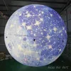 Trwałe nadmuchiwana planeta księżyca model naturalny dla muzeum/galeria sztuki dekoracja Ace Air Art