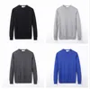 Mens Crocodile Sweater pullover elasticity Embroidery Twisted Needle Knitted Cotton O-neck High Quality multiple colour Asian size Thin sect