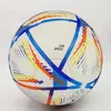 Nytt VM 2022 Soccer Ball Size 5 High-klass Nice Match Football Ship Bollarna utan luftens toppkvalitet 1221A