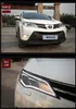 LED-strålkastare för Toyota RAV4 LED-strålkastare 20 14-16 RAV 4 Dubbel lins Dagsljus med hög stråle turnsignal