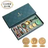 Stamps Wax Seal Box Kit Evening Wedding Invitation Decorative Wax Dipping Pot Set Stamping Plates Melt Packaging Craft Supplies