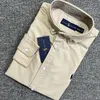 2023 Little horse Mens Shirt polo polos Long Sleeve Business Autumn Leisure men casual loose Motion current 8811ess