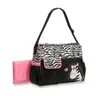 Fashion Animal Designer Bolsa de fraldas Bolsa de fraldas de fraldas ou girafa zíper de algodão Babyboom Moda multifuncional infanticipa Bolsa mãe sofisticada bolsa de bebê