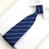 Bow Ties Business Tie Men 2022 패션 및 간단한 게으른 지퍼 신랑 인간 보안 모든 매치복 공식 착용 Necktiebow