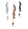 Pendant Lamps Nordic Resin Squirrel Led Lights Modern Industrial Hanging Animal Lamp For Children's Room Kitchen Loft Decor FixturesPend