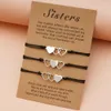 Mother Daughter Bracelets Set 2pcs Mommy and Me Matching Stainless Steel Love Heart Butterfly Jewelry Gift Mother's Day Bracelet
