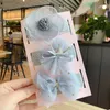 3pcs Baby Headband Stretchy Nylon Bow Girl Headbands Cute Kids Princess Hair Band Infant Bowknot Headwear Hair Accessories 1019 E3