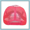 Flicka rosa blomma kepsar unisex klassiska baseball hattar sommar mesh hatt snapback fritid solskydd mössa hip hop gga2496 drop leverans 2021 tillgång