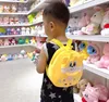 25 سم بقعة جديدة Sonic Plush Backpack Toy Hedgehog Cartoon Plush Doll Backpacks Factory Wholesale Kid Bag