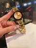 Woman Luxury Designer Watch Swiss Movement Watches K1 Crystal Glass Conjunto com diamantes 316L Aço inoxidável Dial Strandats 36mm