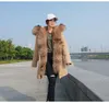 Women's Fur & Faux Natural Real Parka Camouflage Long Hooded Winter Coat 2022 Women Jacket Raccoon Collar Warmfur LinerWomen's Women'sWomen'