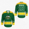 C26 Nik1 Custom Men's Women Youth Humboldt Broncos White Alternate Hockey Jersey 100% Stitching Custom Any Name Number Hight Quality