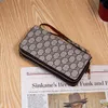 Новый напечатанный длинный кошелек на молнии Multi Card Position Wallet Рука похвалы Женские Bags_Model32nk