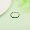 Authentique 925 Bijoux En Argent Sterling Bague ME Laser Vert Anneaux pour Femmes Bague De Fiançailles De Mariage Bague Femme anillos 199655C03