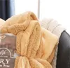 Luxury Cashmere Blanket Winter Thick Double Layer Sherpa Throw 150x200cm Warm Comfortable Weighted Flannel Fleece Blanket 201113 79974340
