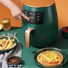 1200W Home Touch Screen Air Fryer Smart 4.5L Large Capacity No Fume Fully Automatic Multifunctional French Fries Maker310k
