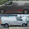 Автомобиль боковой дверной линии графические наклейки для Peugeot Expert Traveler Citroen Jumpy Dispatch Turning аксессуары виниловые пленки наклейки