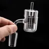 New Designed Thermal Banger Smoking Accessories with Hard Bottom and Quartz Carb Cap & Inner Bowl 10mm 14mm 19mm Quartz Bangers