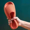 Dropshipping Thick slippers Men Comfortable EVA Non-slip Pink Bathroom Lady Slipper for Women Flip Flops Sandals G220520