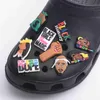 1 PCS Black Girl Magic Croc Shoe Charms Accessoires Decoraties Verstopping Sandalen PVC Black Lives Matter Charm Button Blm Girl Cadeau
